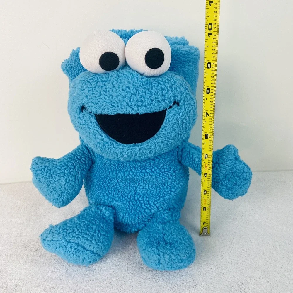 Sesame Street Cookie Monster My Pet Blankie Lovey Baby Blanket Blue 2019 26